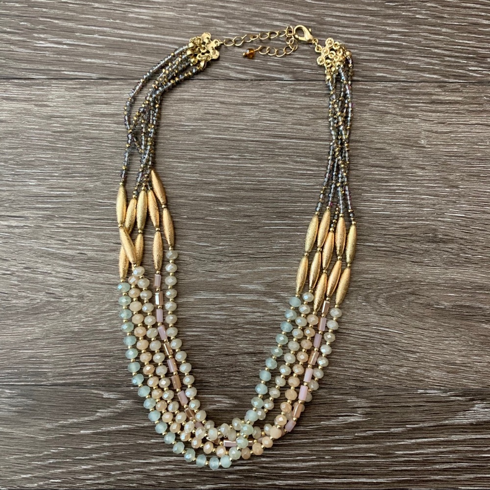 NWOT Layered Statement Necklace